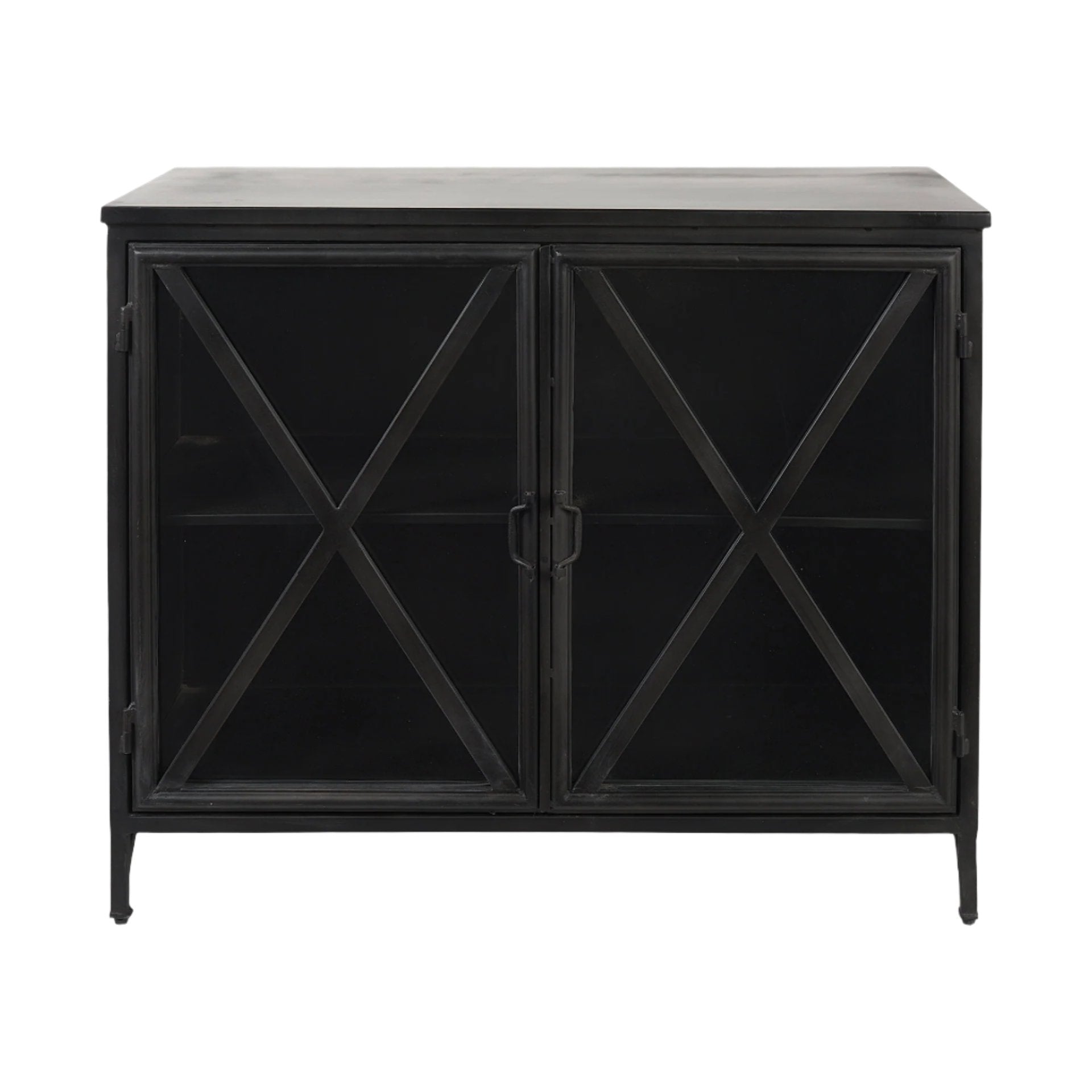 Armoire d'appoint contemporaine en bois avec motif décoratif pour salon
