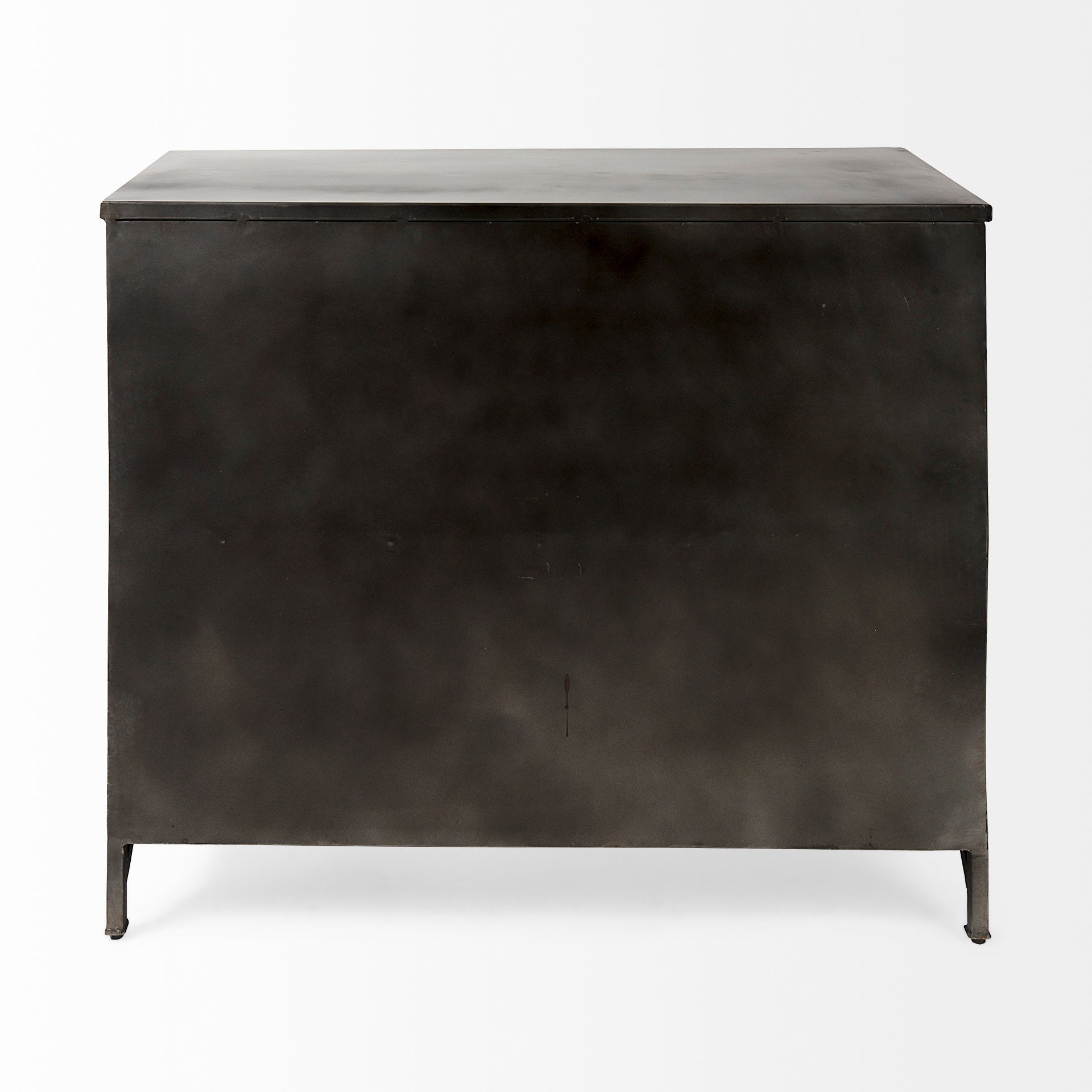 Armoire d'appoint contemporaine en bois avec motif décoratif pour salon
