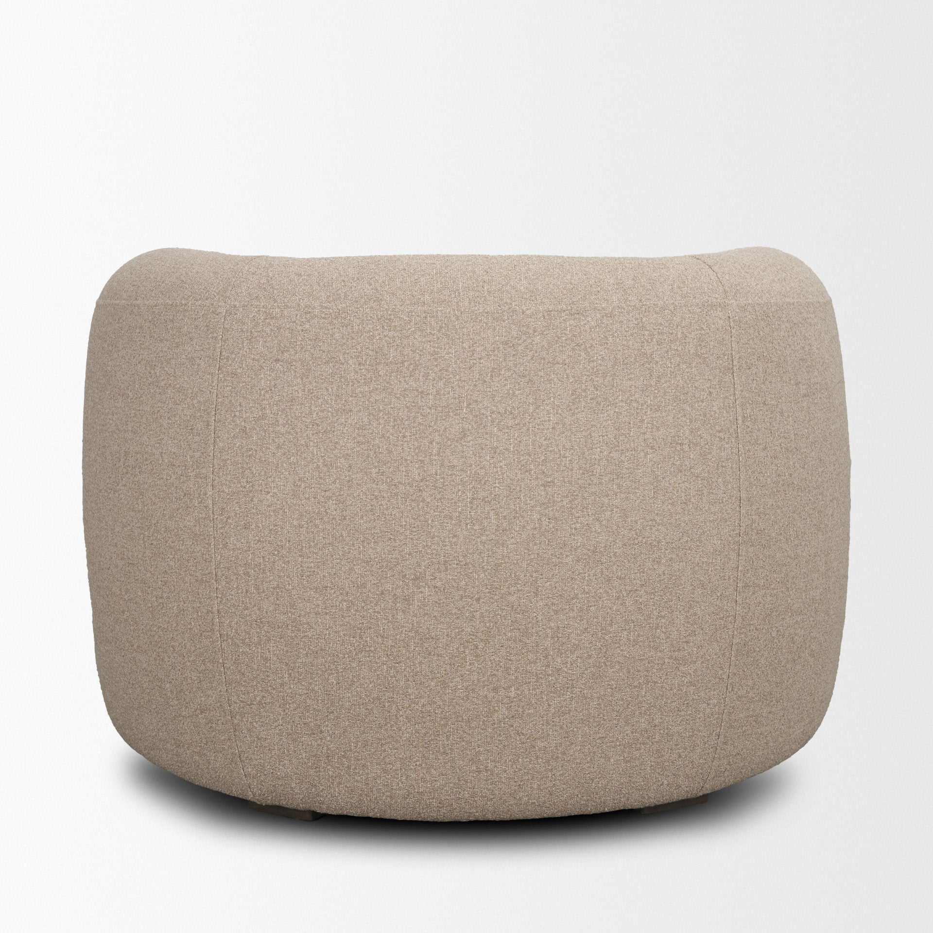 Chaise d'appoint moderne en bois et tissu d'ameublement avec assise coussinée pour salon