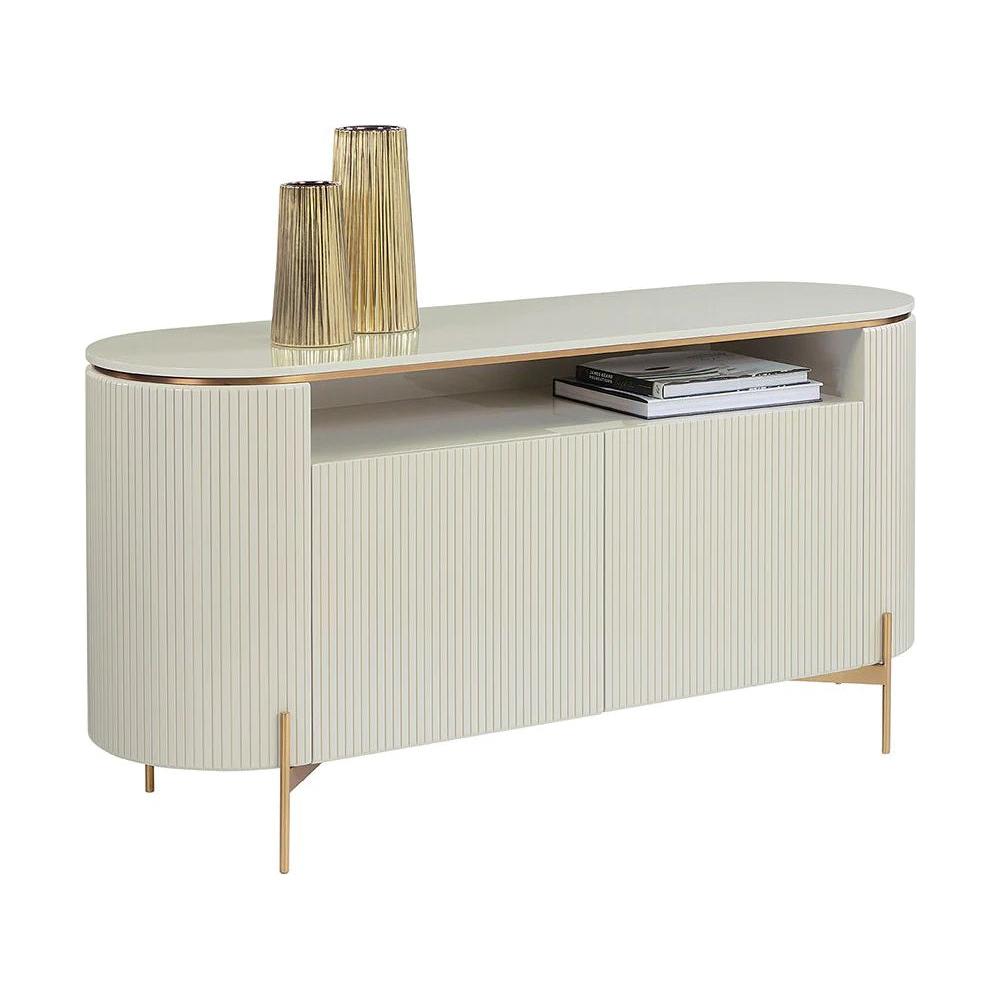 Buffet en bois contemporain au design élégant pour salle à manger