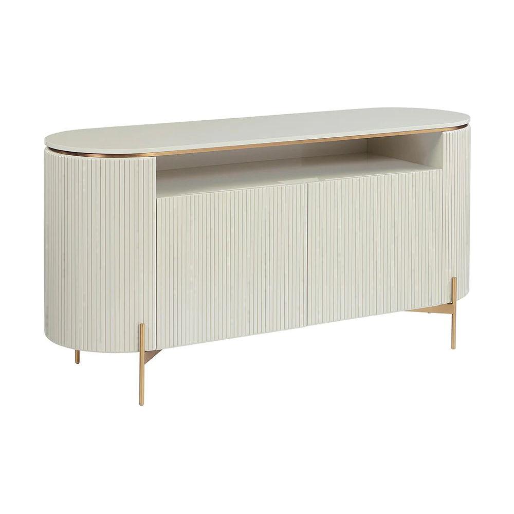 Buffet en bois contemporain au design élégant pour salle à manger