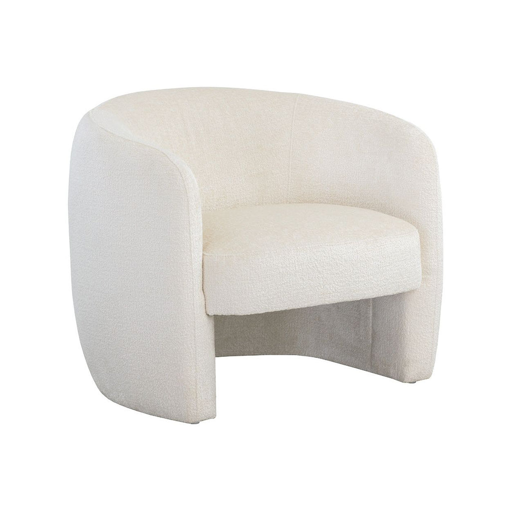 Fauteuil de salon moderne en bois et tissu d'ameublement avec assise rembourrée pour le salon