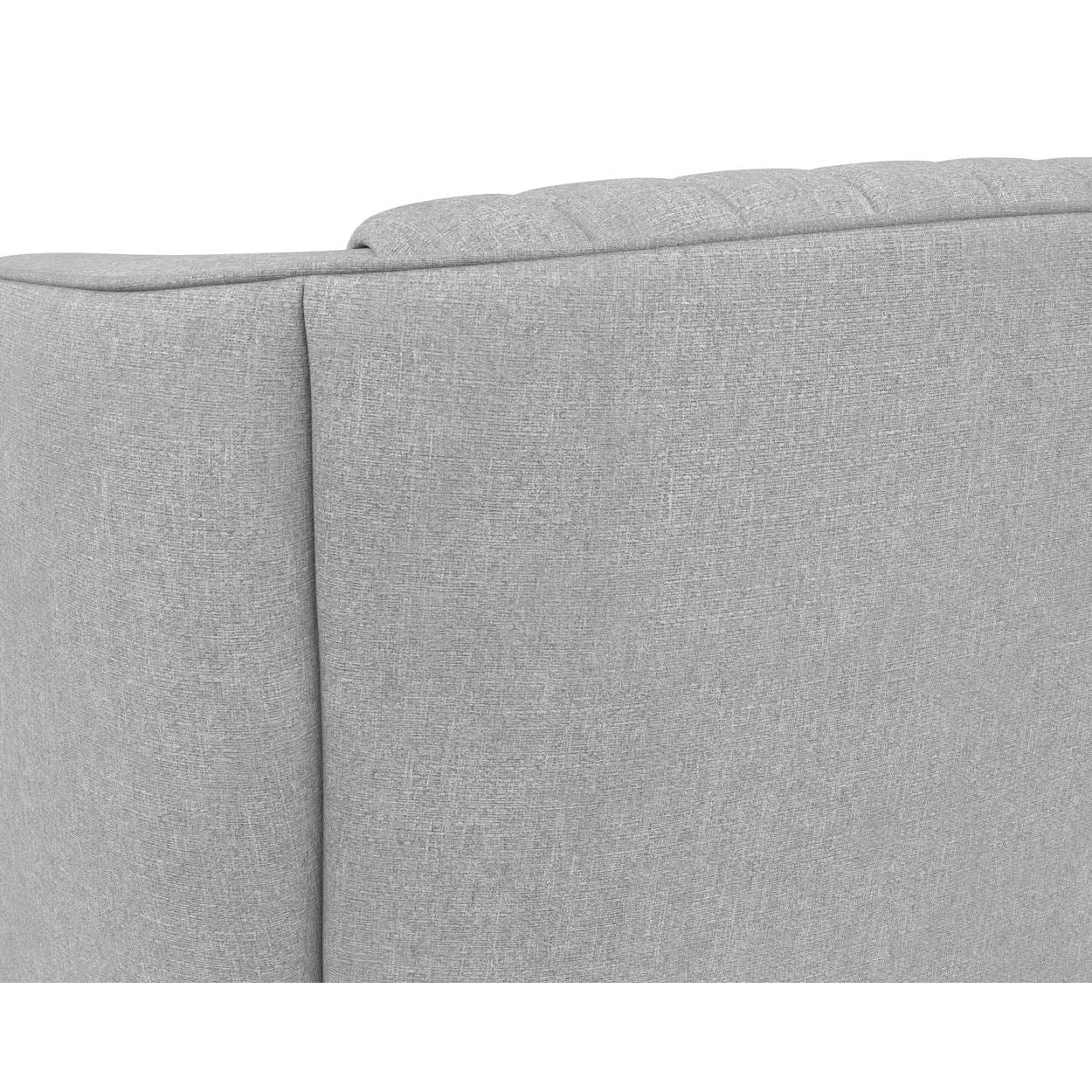 Fauteuil de salon contemporain rembourré pivotant avec rotation à 360° pour le salon