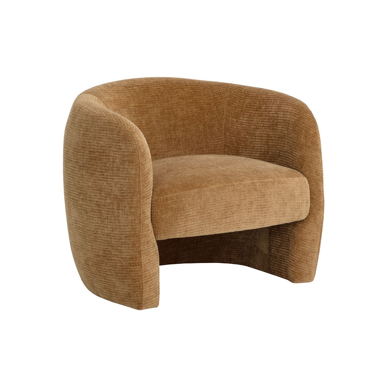 Fauteuil de salon moderne en bois et tissu d'ameublement avec assise rembourrée pour le salon