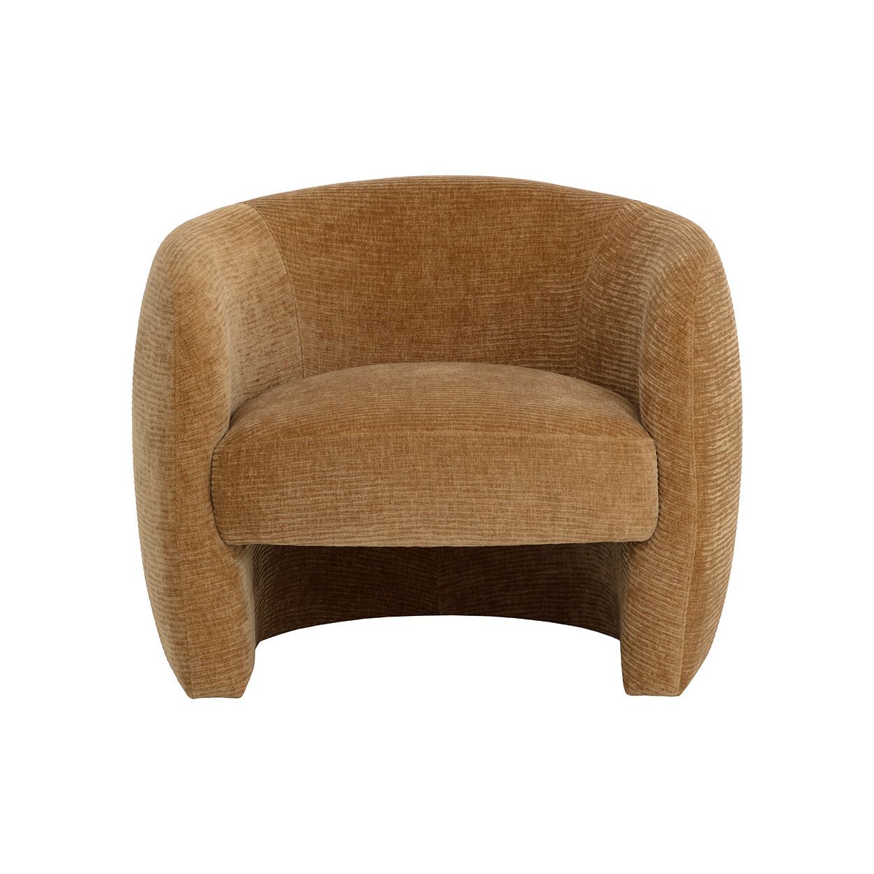 Fauteuil de salon moderne en bois et tissu d'ameublement avec assise rembourrée pour le salon