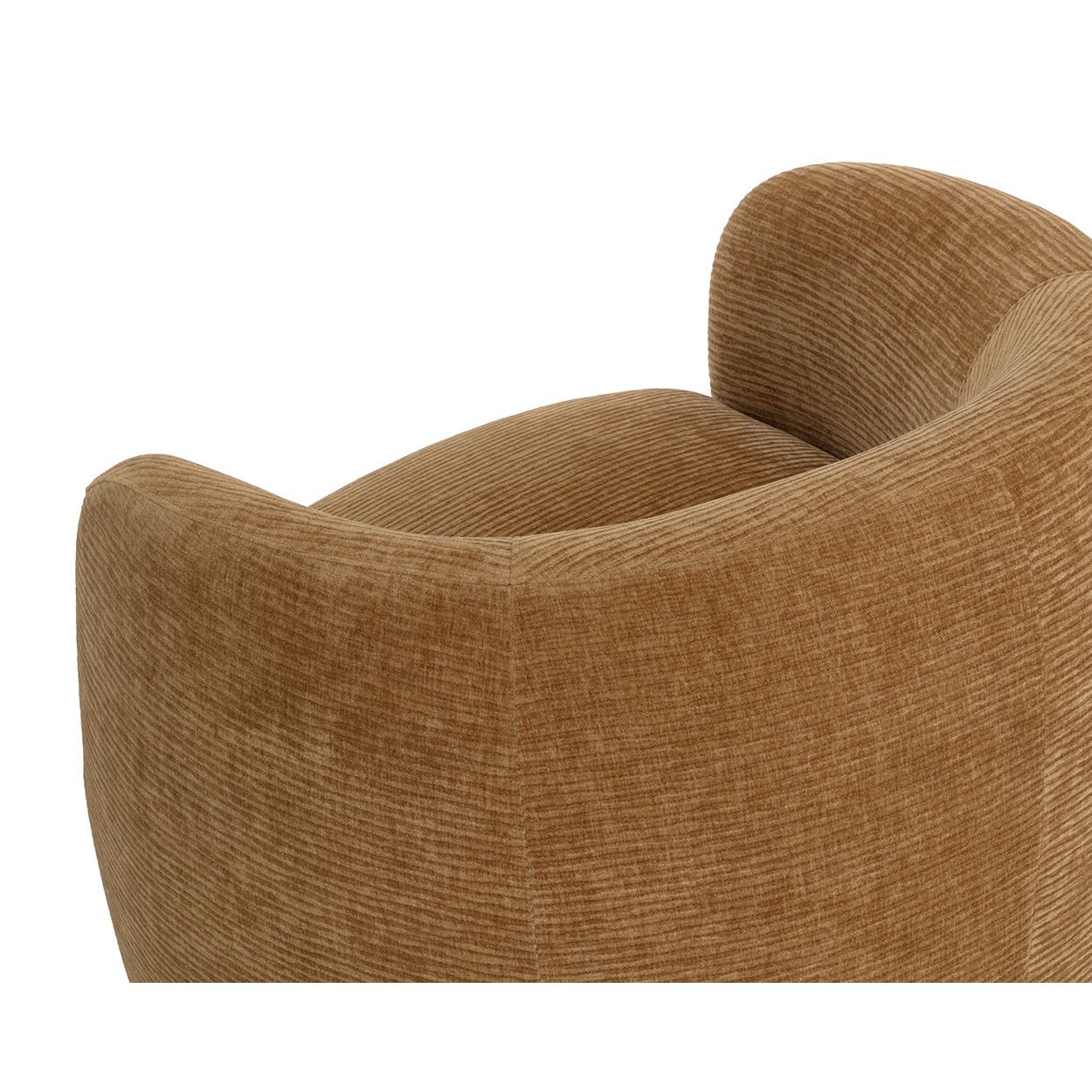 Fauteuil de salon moderne en bois et tissu d'ameublement avec assise rembourrée pour le salon
