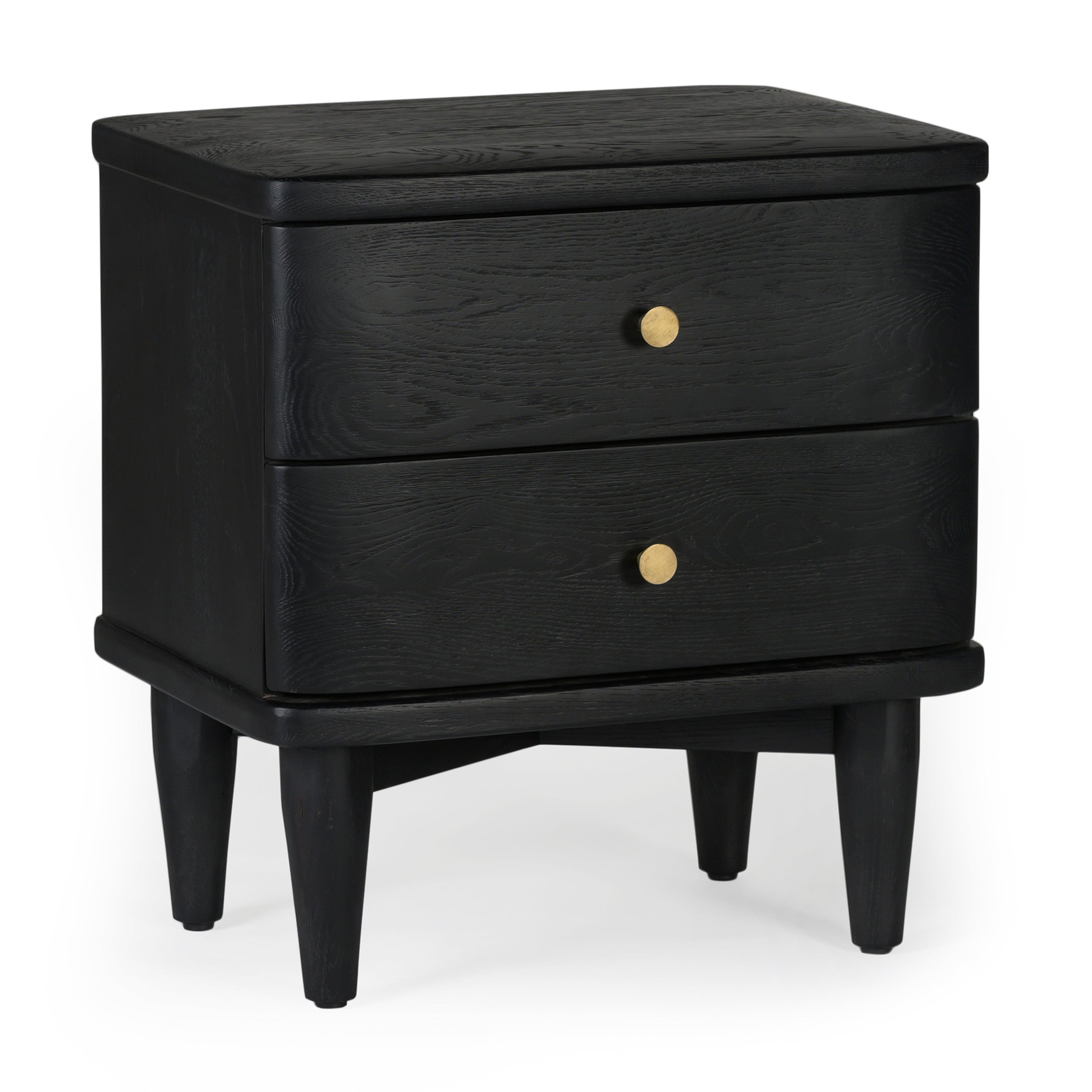 Table de chevet moderne en bois avec tiroir de rangement pour chambre à coucher