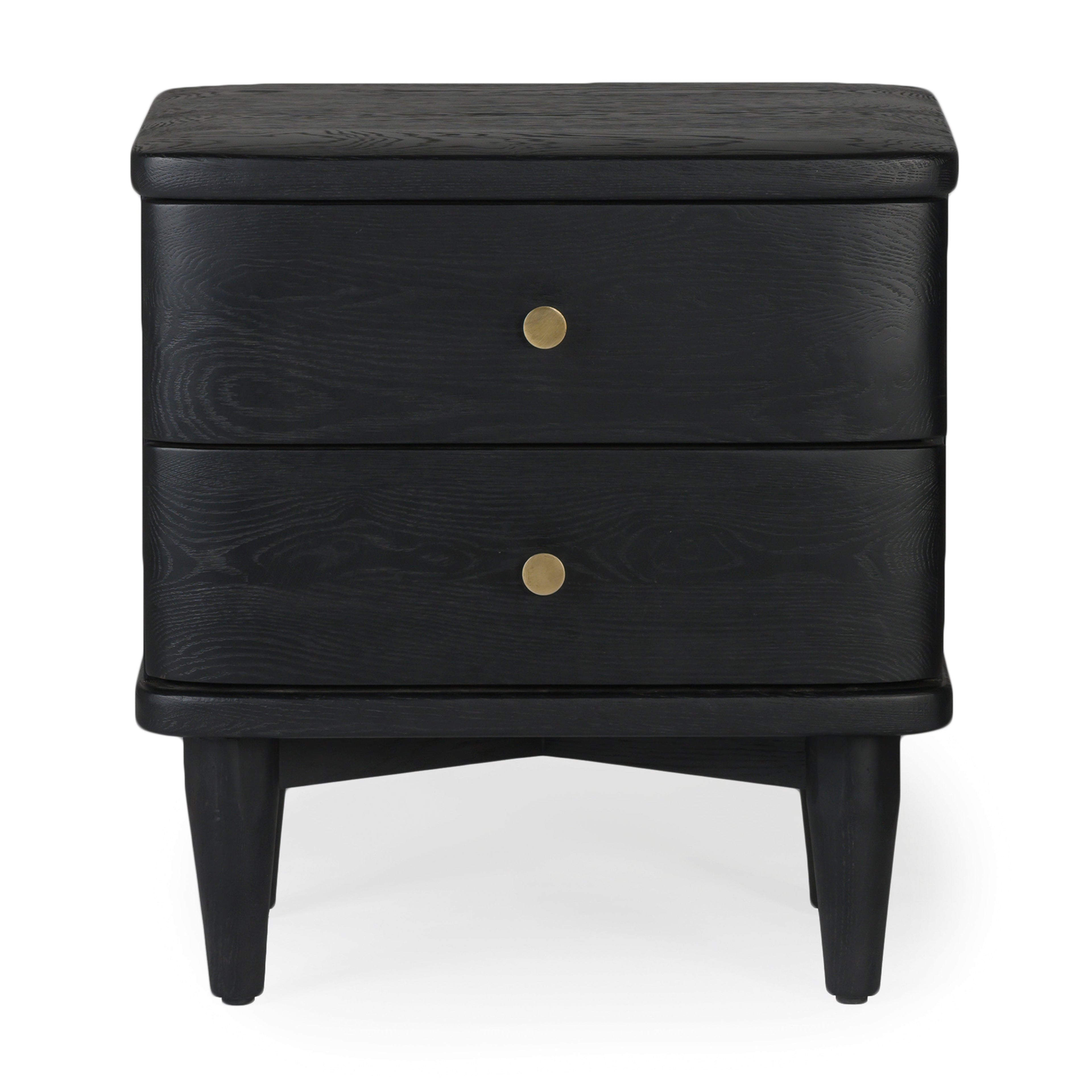 Table de chevet moderne en bois avec tiroir de rangement pour chambre à coucher