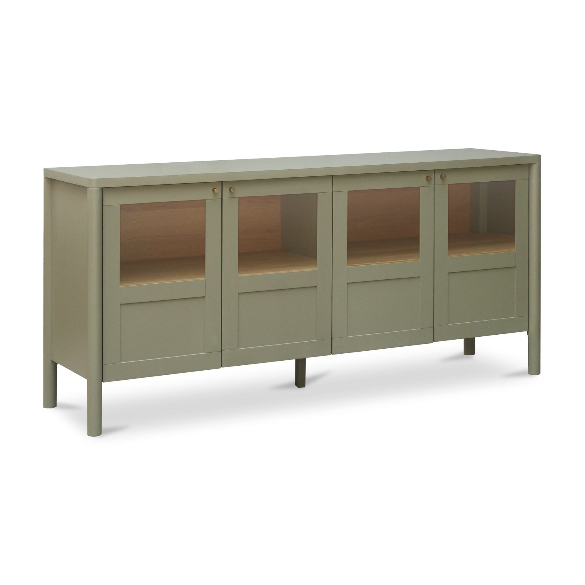 Buffet moderne en bois avec cadre épuré pour salle à manger