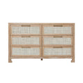 Meuble en bois moderne avec rangement pour salon et salle à manger
