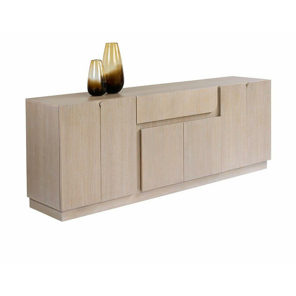 Buffet bas en bois au design élégant pour salle à manger