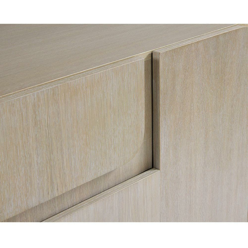 Buffet bas en bois au design élégant pour salle à manger