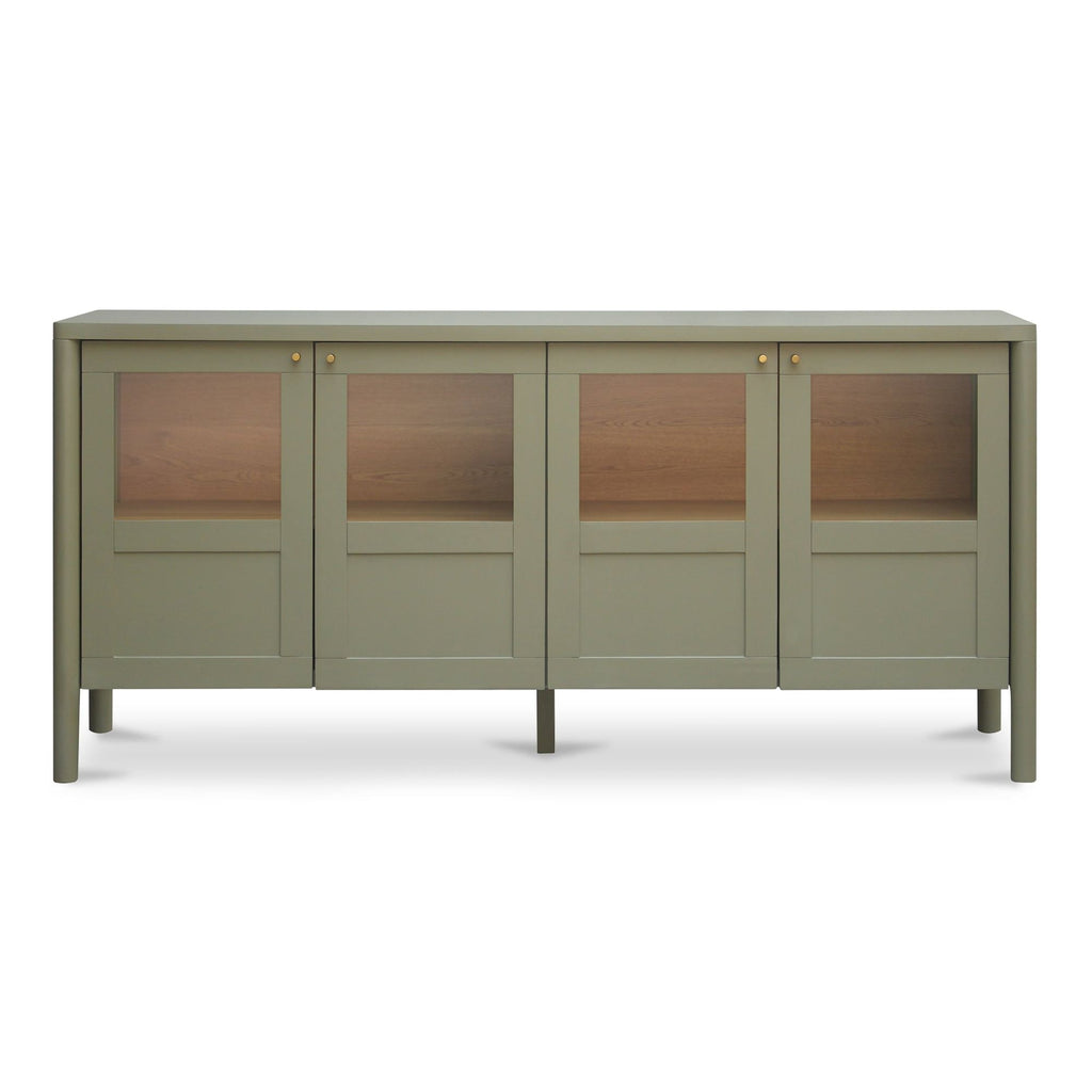 Buffet moderne en bois avec cadre épuré pour salle à manger