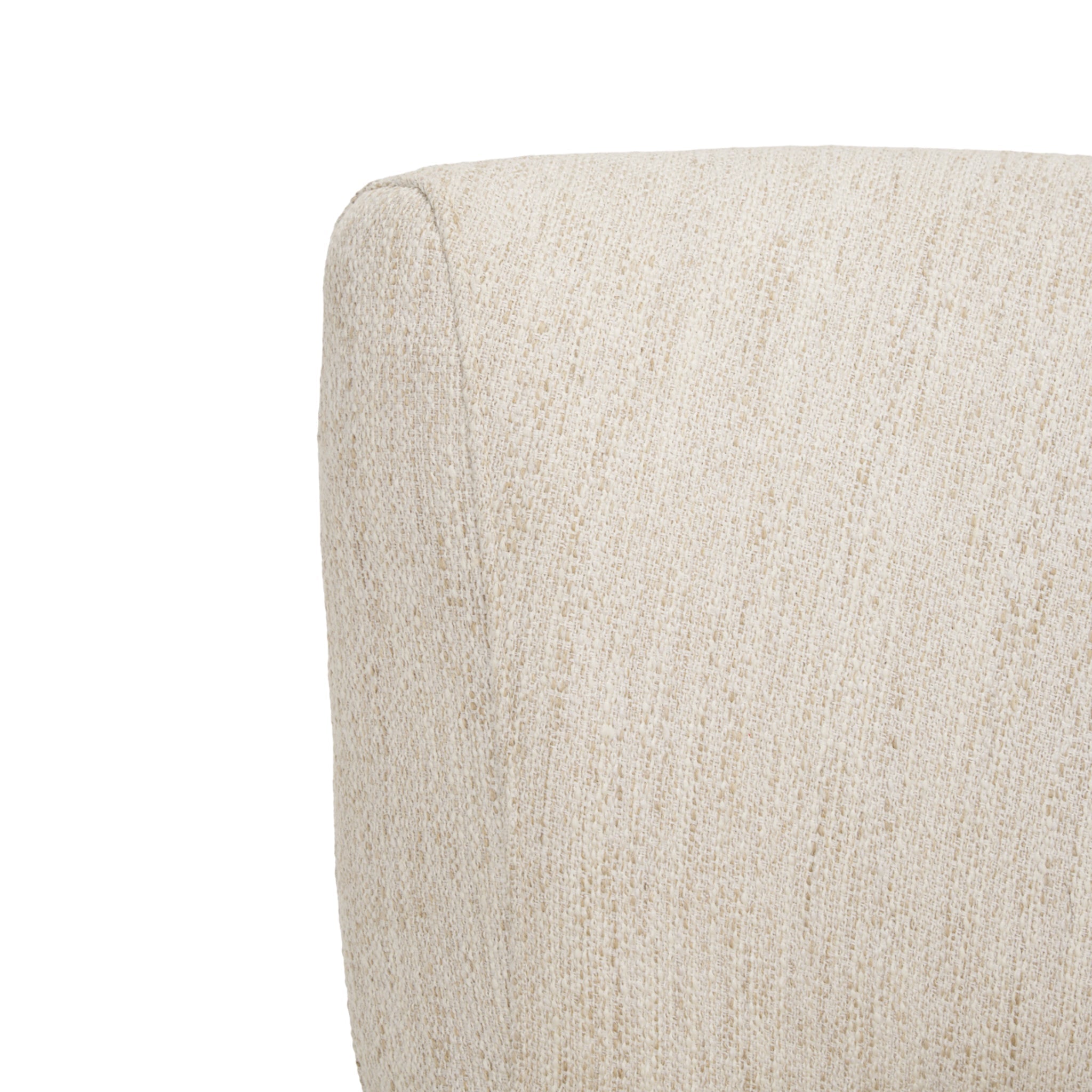 Fauteuil d'appoint de style rustique en osier et bois avec assise rembourrée pour le salon