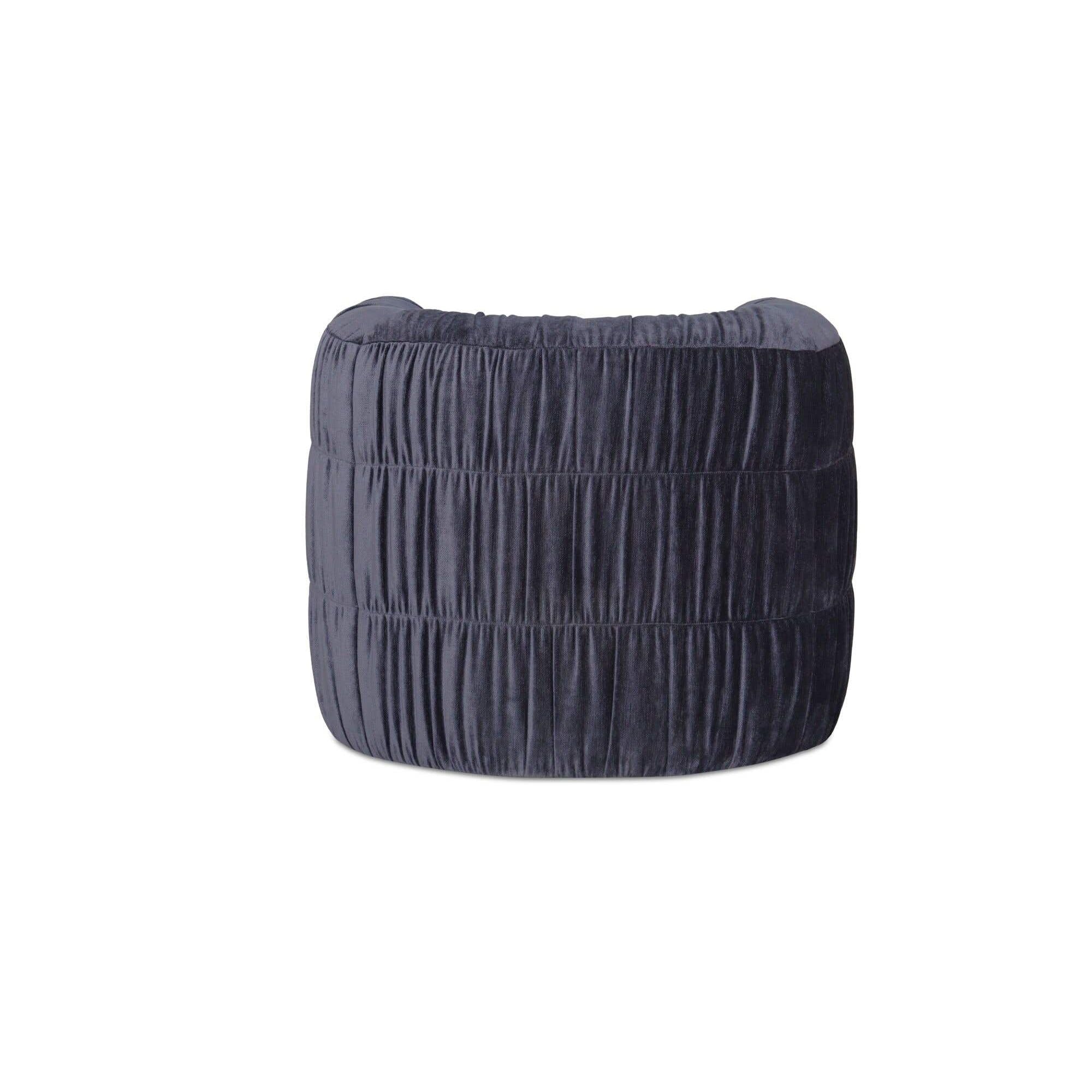 Fauteuil d'appoint pivotant rembourré moderne avec rotation à 360° pour le salon
