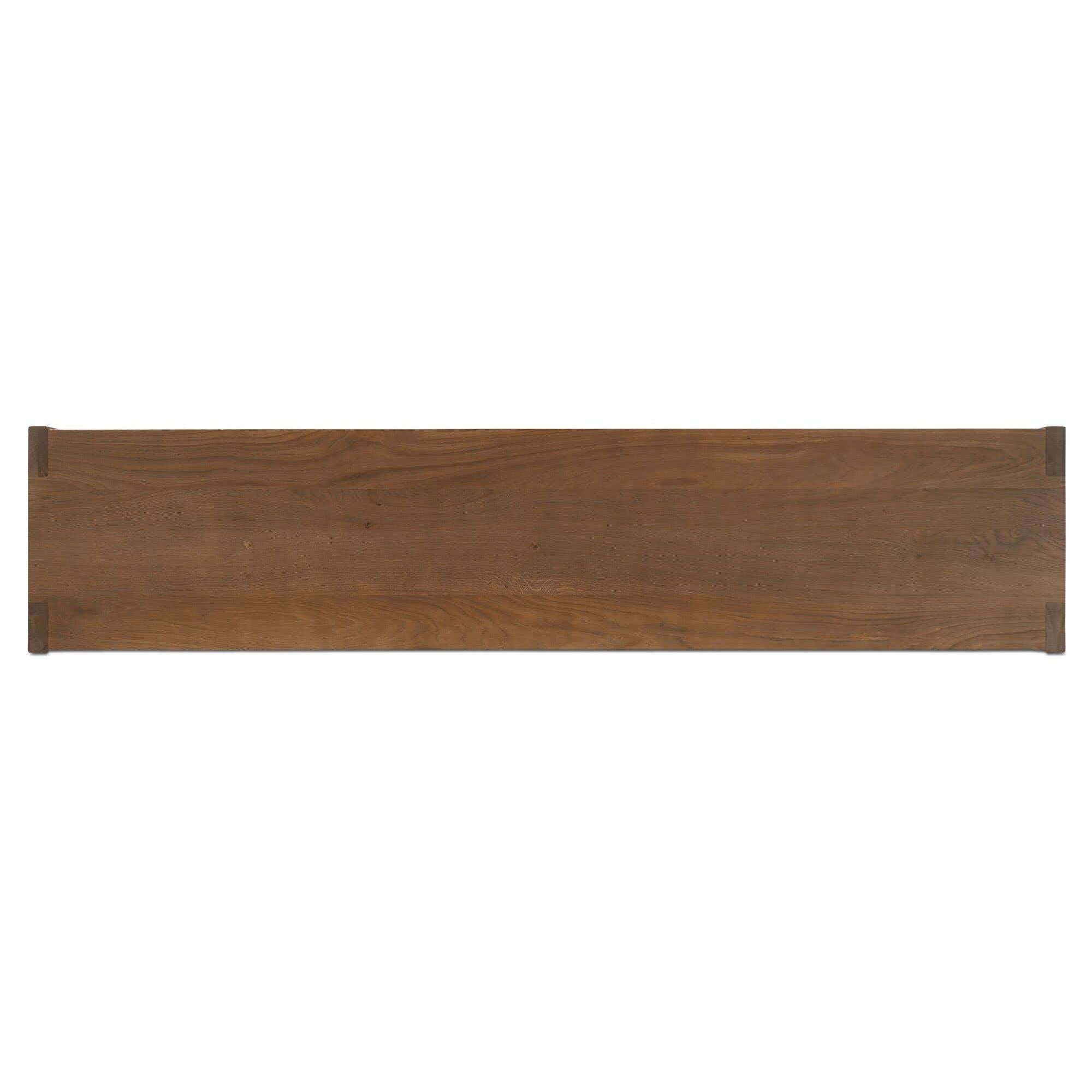 Bahut en bois moderne avec tiroirs et portes pour salle à manger
