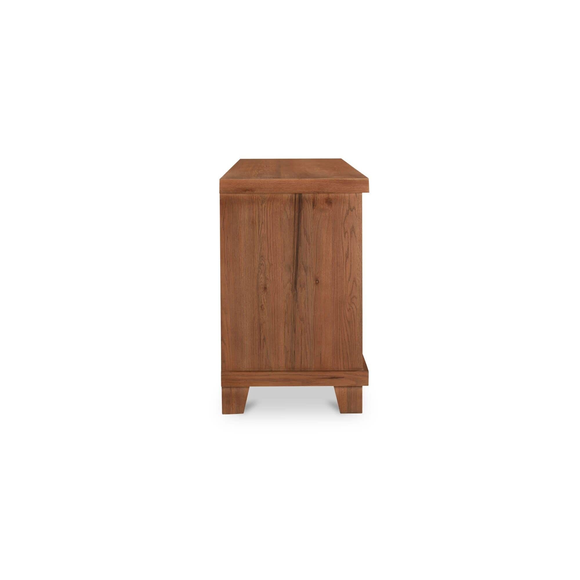 Buffet en bois naturel avec cadre épuré pour salle à manger