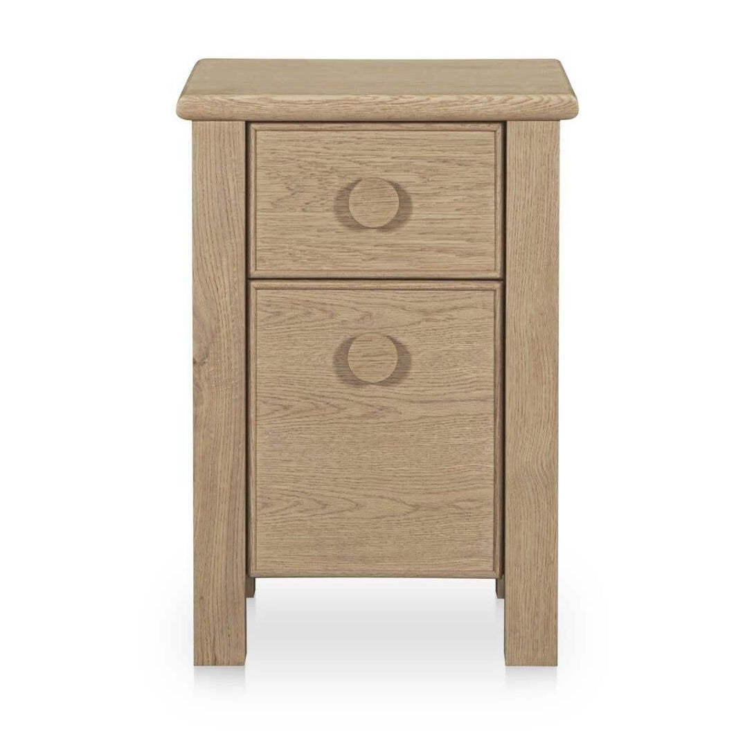 Table de Chevet Moderne en Bois Petite avec Tiroir de Rangement pour Chambre à Coucher