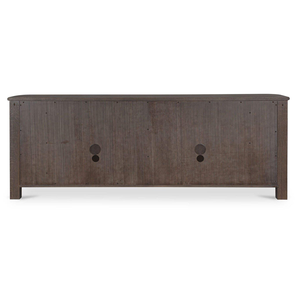 Buffet contemporain en bois avec tiroir et portes pour salle à manger