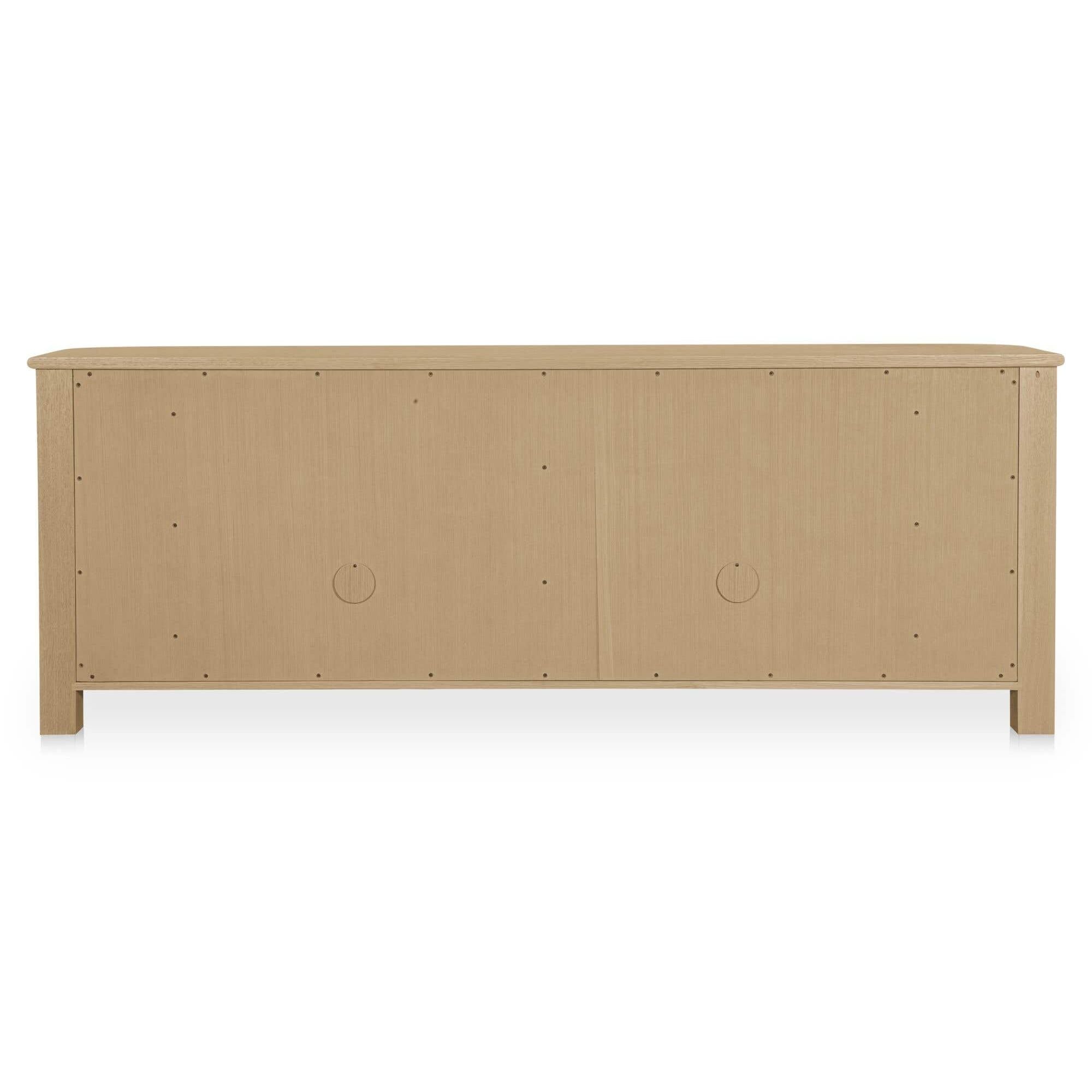 Buffet contemporain en bois avec tiroir et portes pour salle à manger