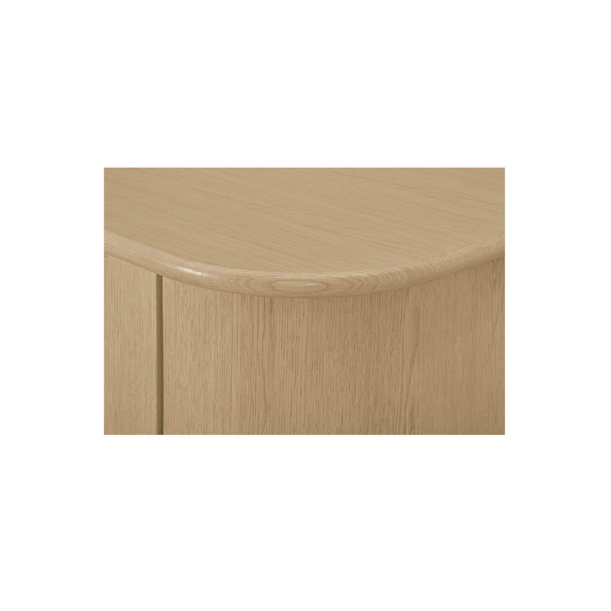 Buffet contemporain en bois avec tiroir et portes pour salle à manger