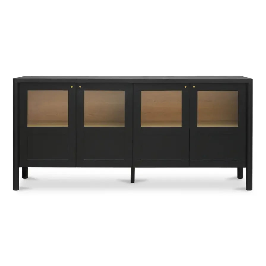 Buffet moderne en bois avec cadre épuré pour salle à manger