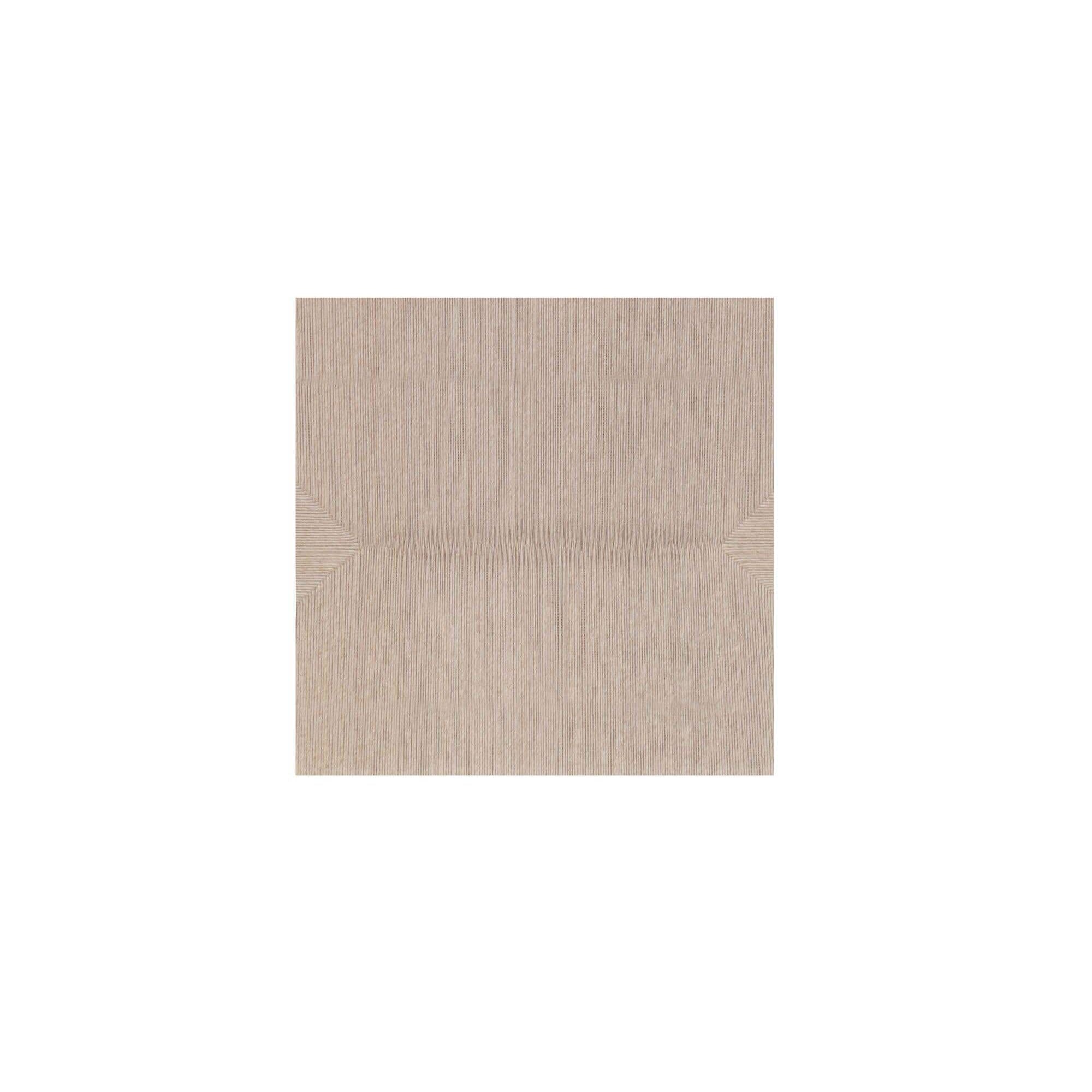 Table basse d'extérieur en osier et bois naturel avec cadre rectangulaire pour terrasse et jardin