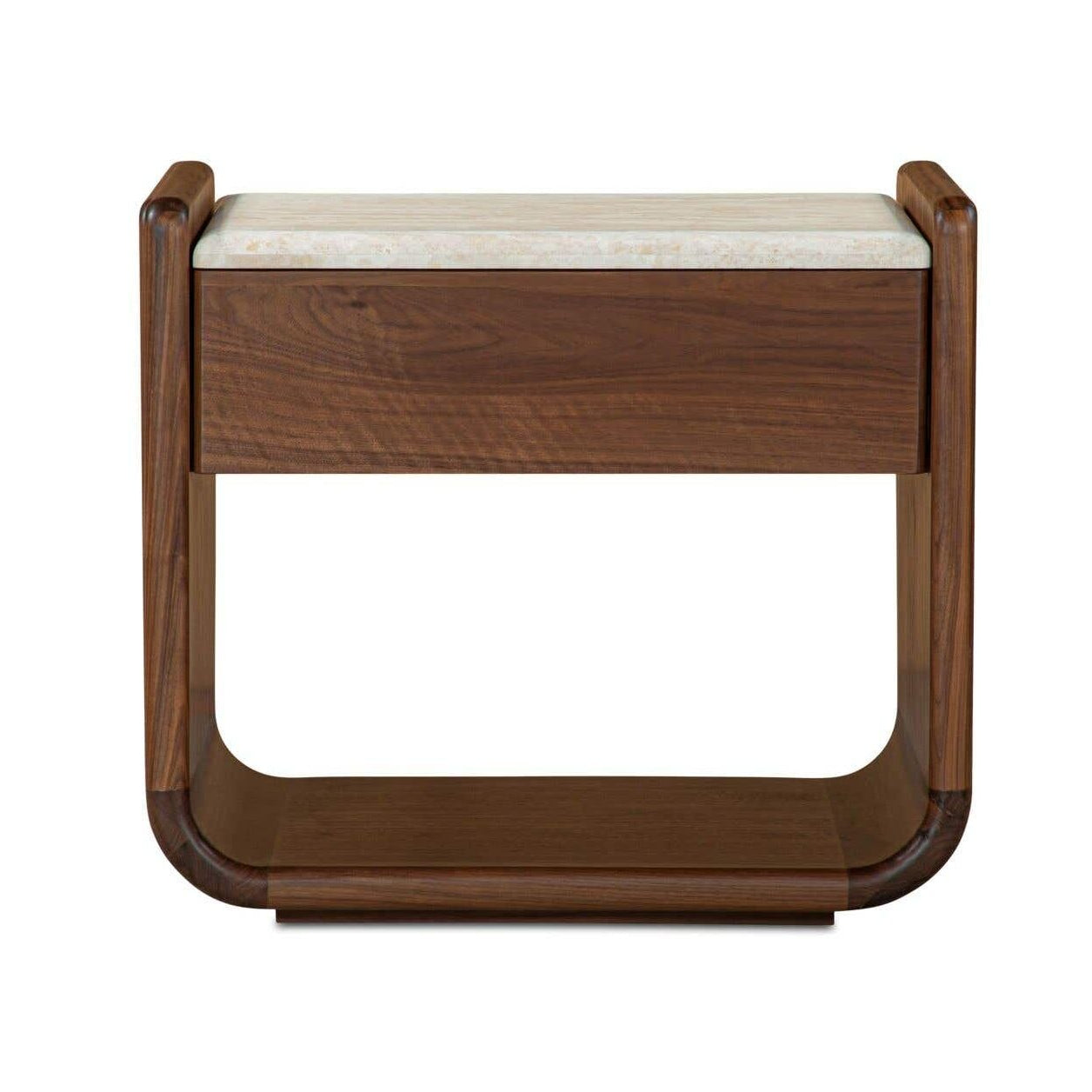 Table de chevet en bois moderne au design épuré pour chambre à coucher