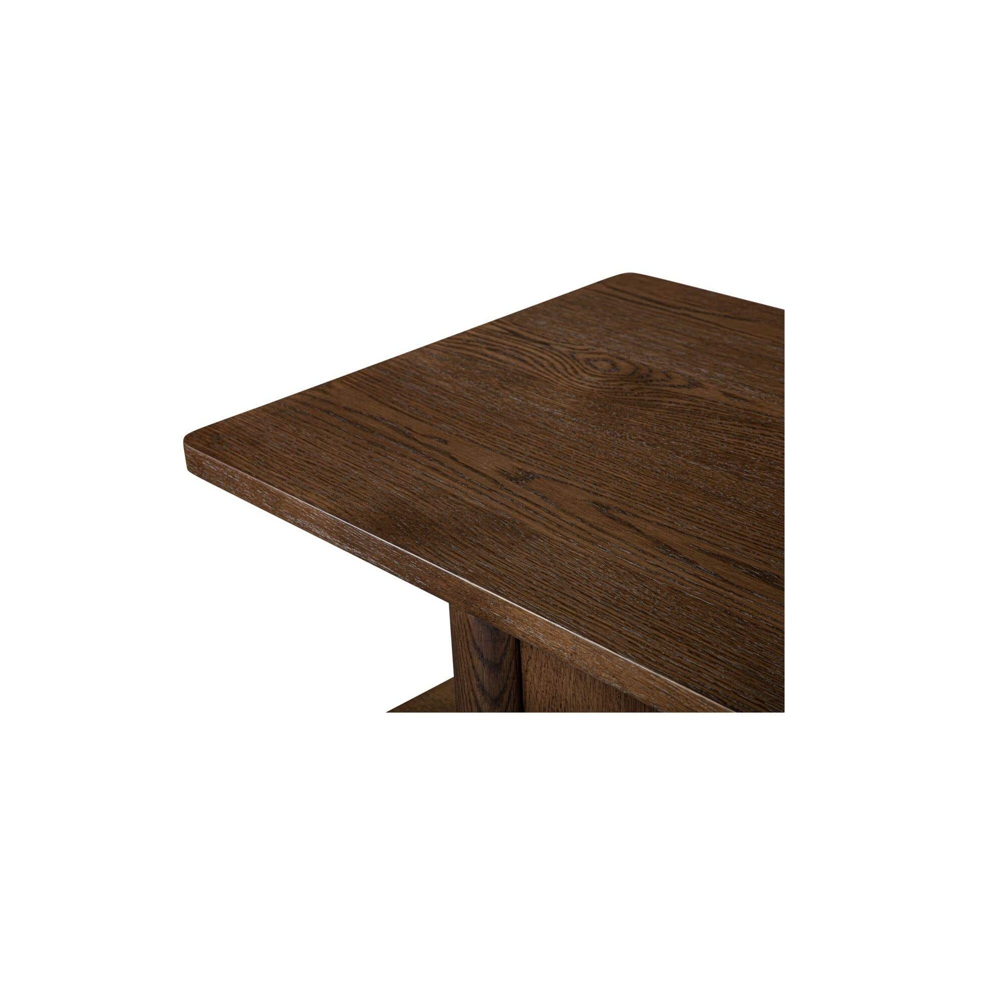 Buffet contemporain en bois avec portes de rangement pour salle à manger et salon