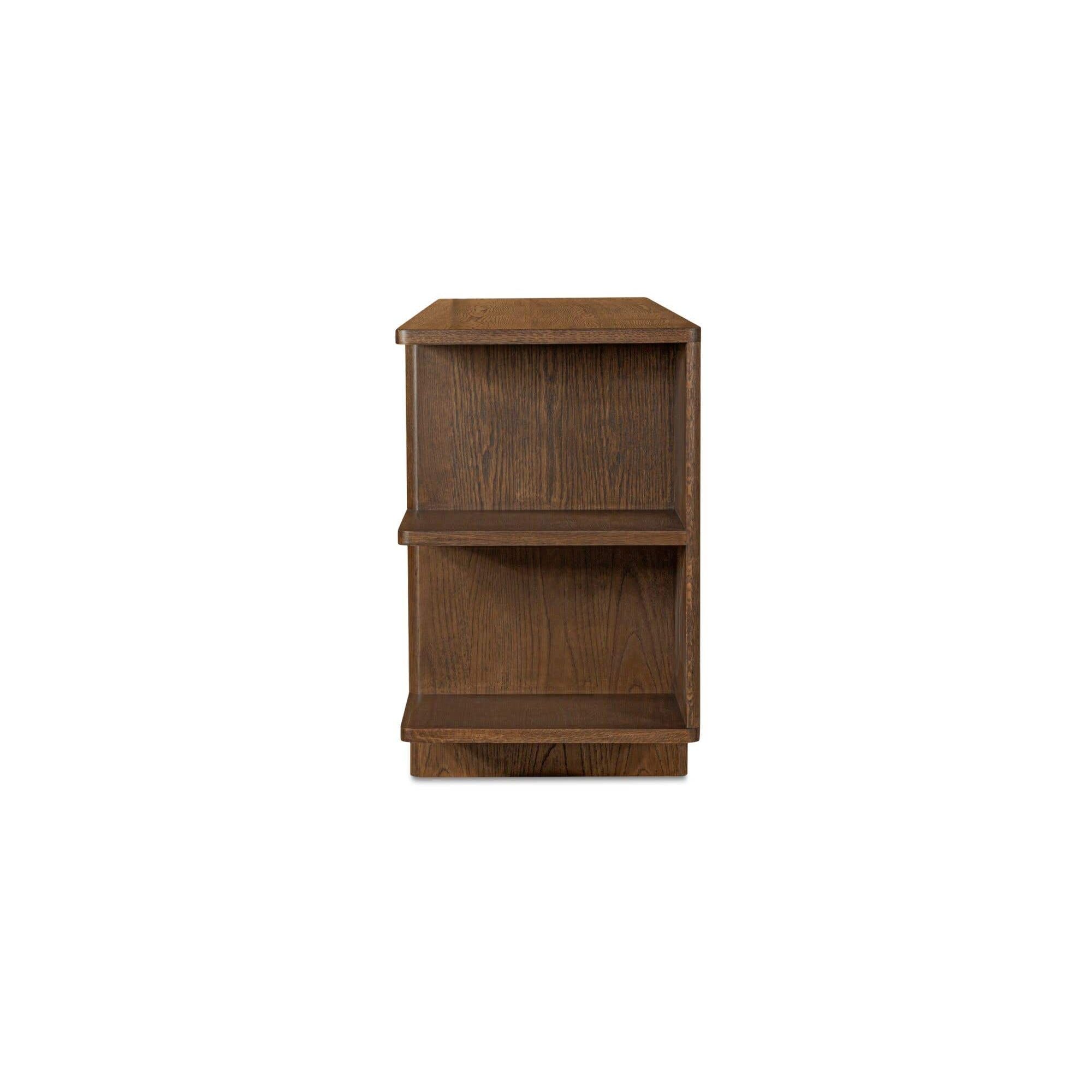 Buffet contemporain en bois avec portes de rangement pour salle à manger et salon