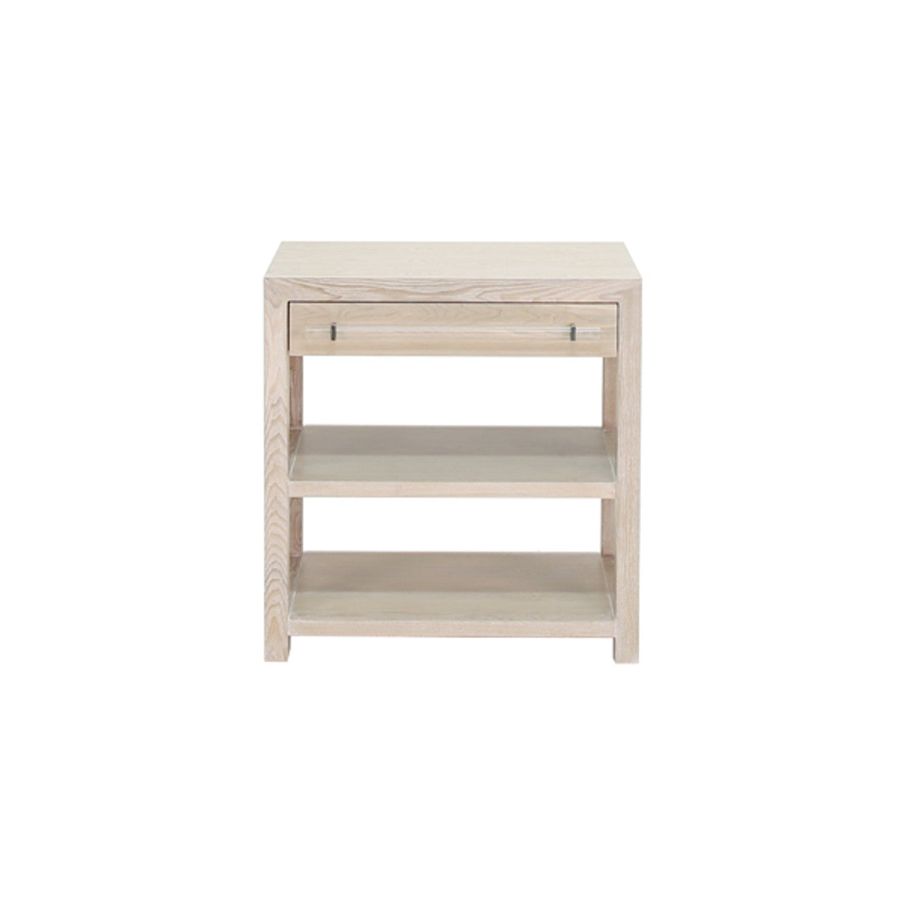 Table de chevet contemporaine en bois avec tiroir de rangement pour chambre à coucher