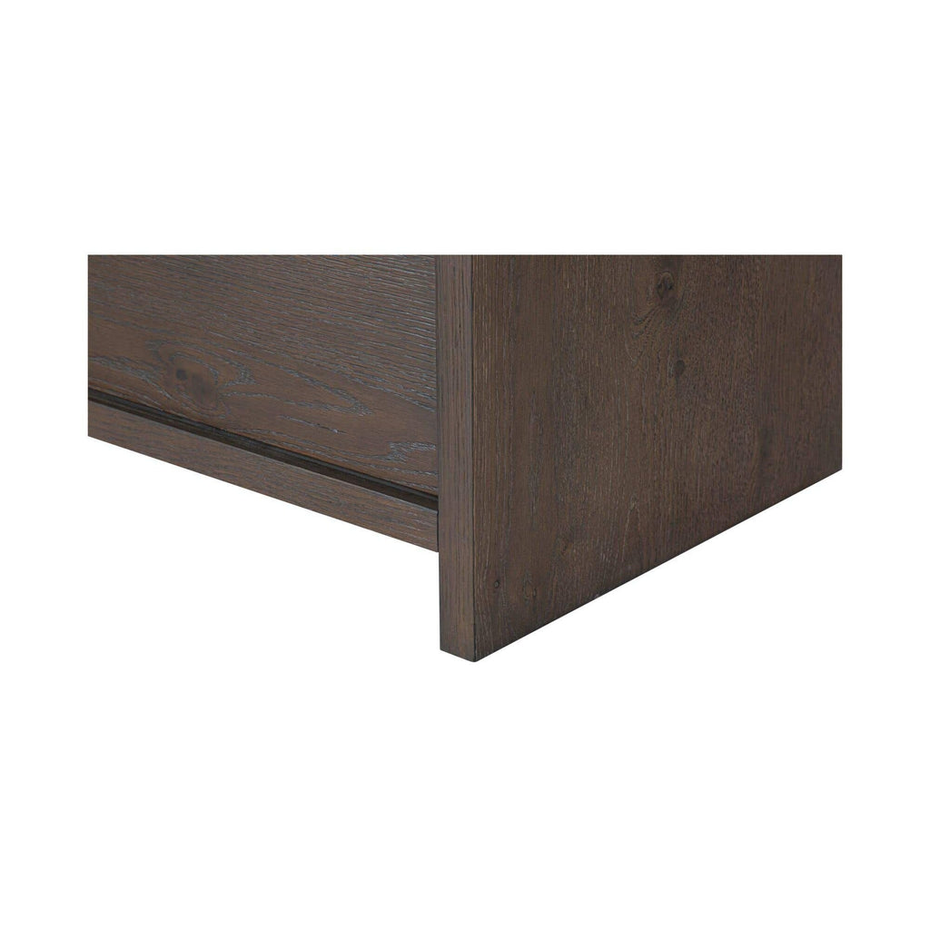 Bahut moderne en bois avec portes de rangement pour salle à manger et salon