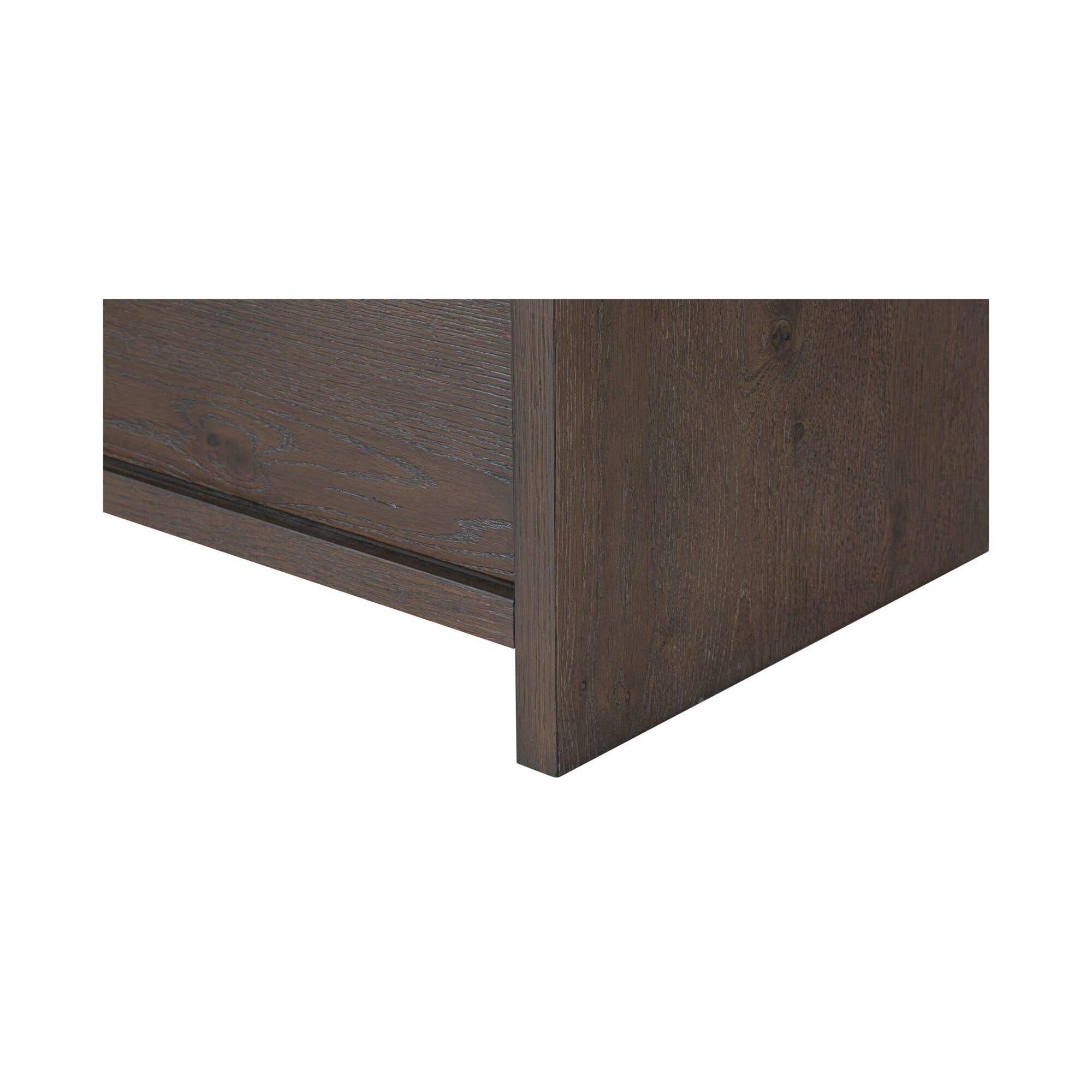Bahut moderne en bois avec portes de rangement pour salle à manger et salon