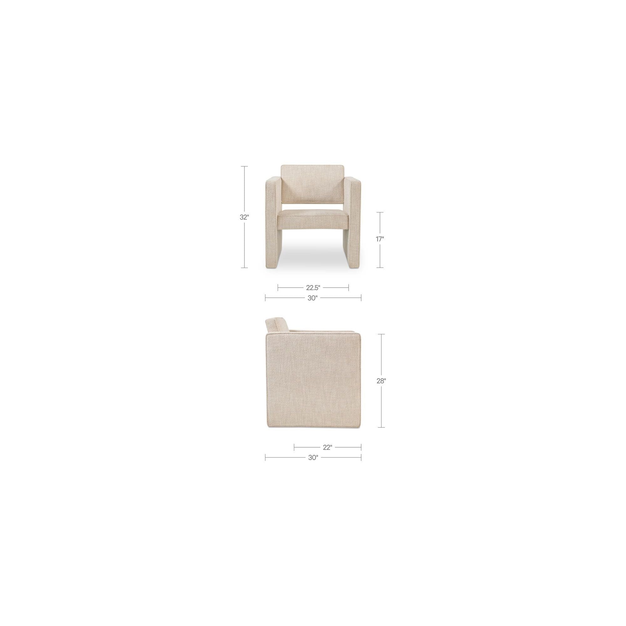Fauteuil d'appoint moderne en cuir et tissu avec cadre en bois pour salon