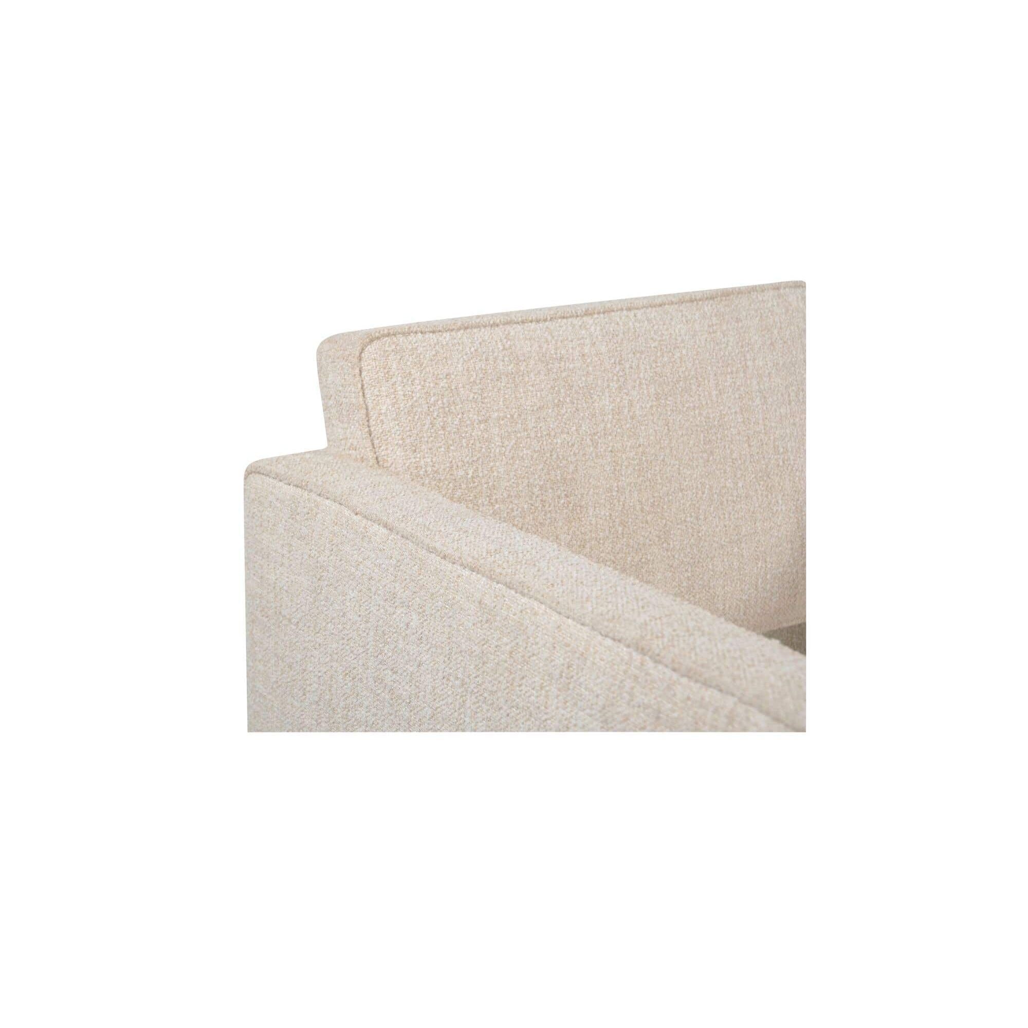 Fauteuil d'appoint moderne en cuir et tissu avec cadre en bois pour salon