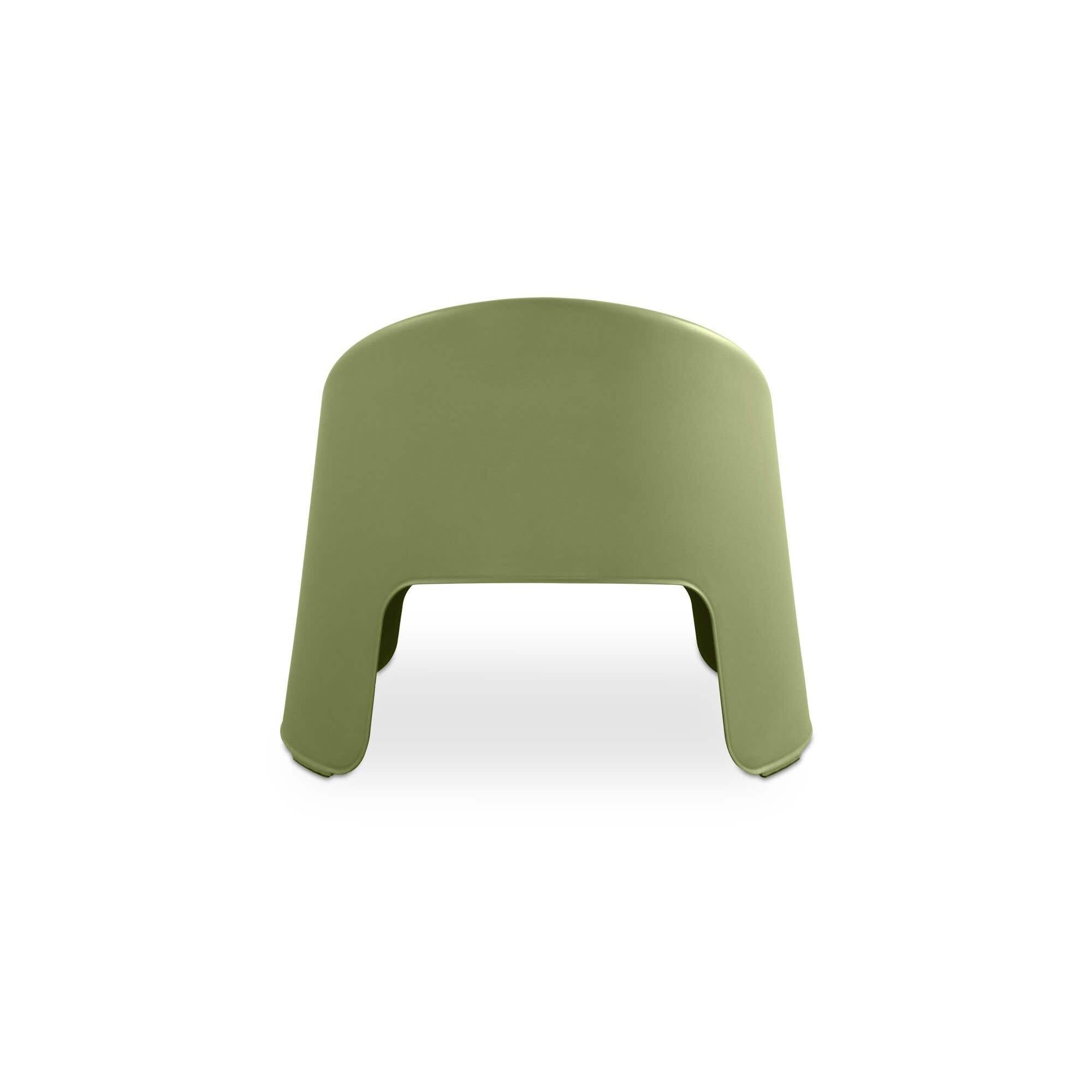 Fauteuil d'appoint moderne en résine rembourré avec coussin pour l'extérieur (terrasse et salon)